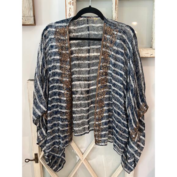 Soft Surroundings size large XL rayon kimono cardigan - Picture 1 of 5